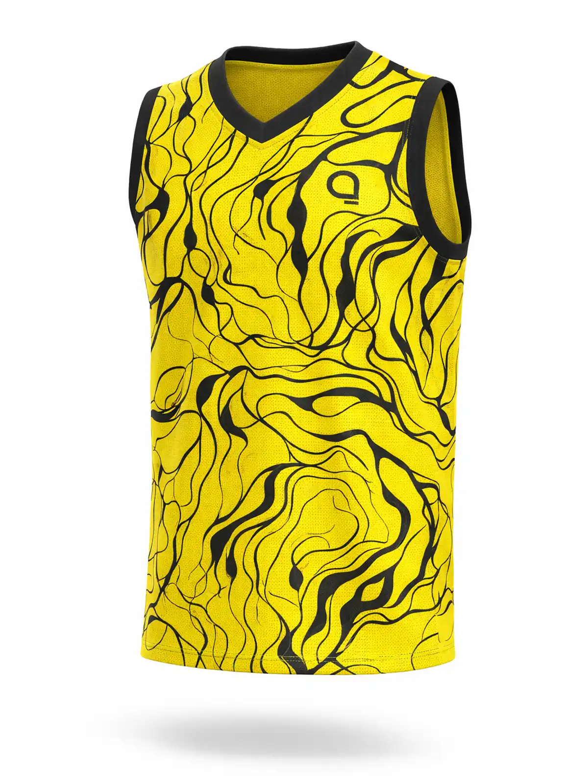 Canotta Dunk Collar V esempio fronte personalizzato
