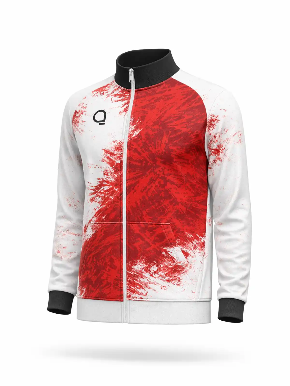 Felpa Full Zip esempio fronte personalizzato