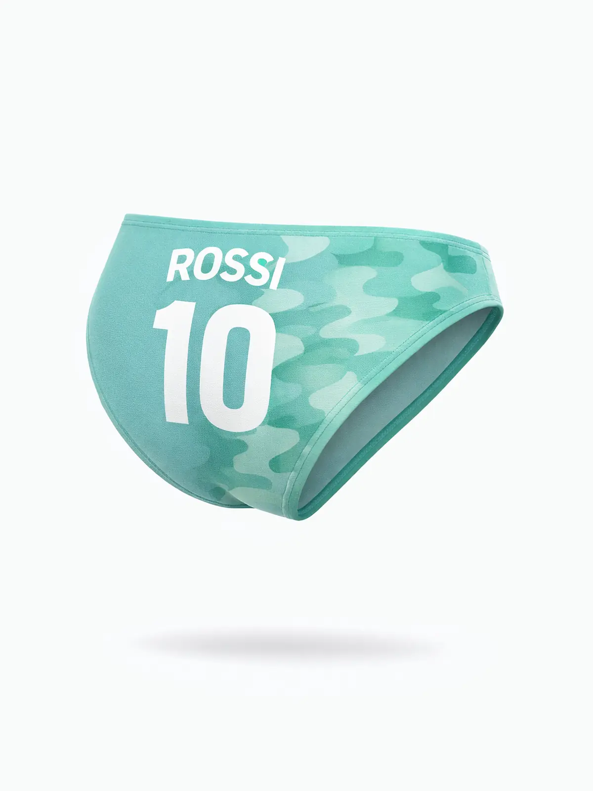 Slip esempio retro con nome e numero