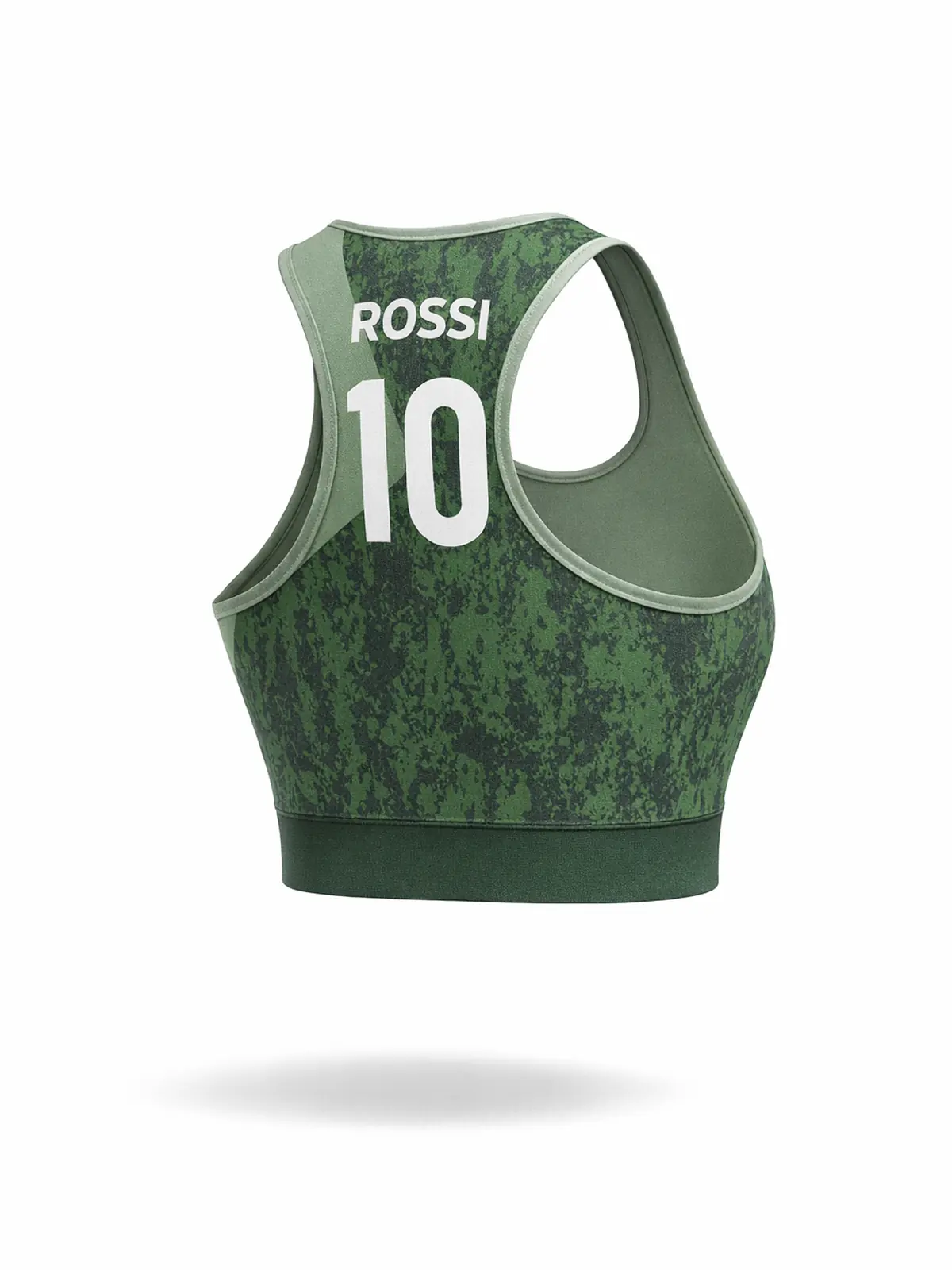 Top esempio retro con nome e numero