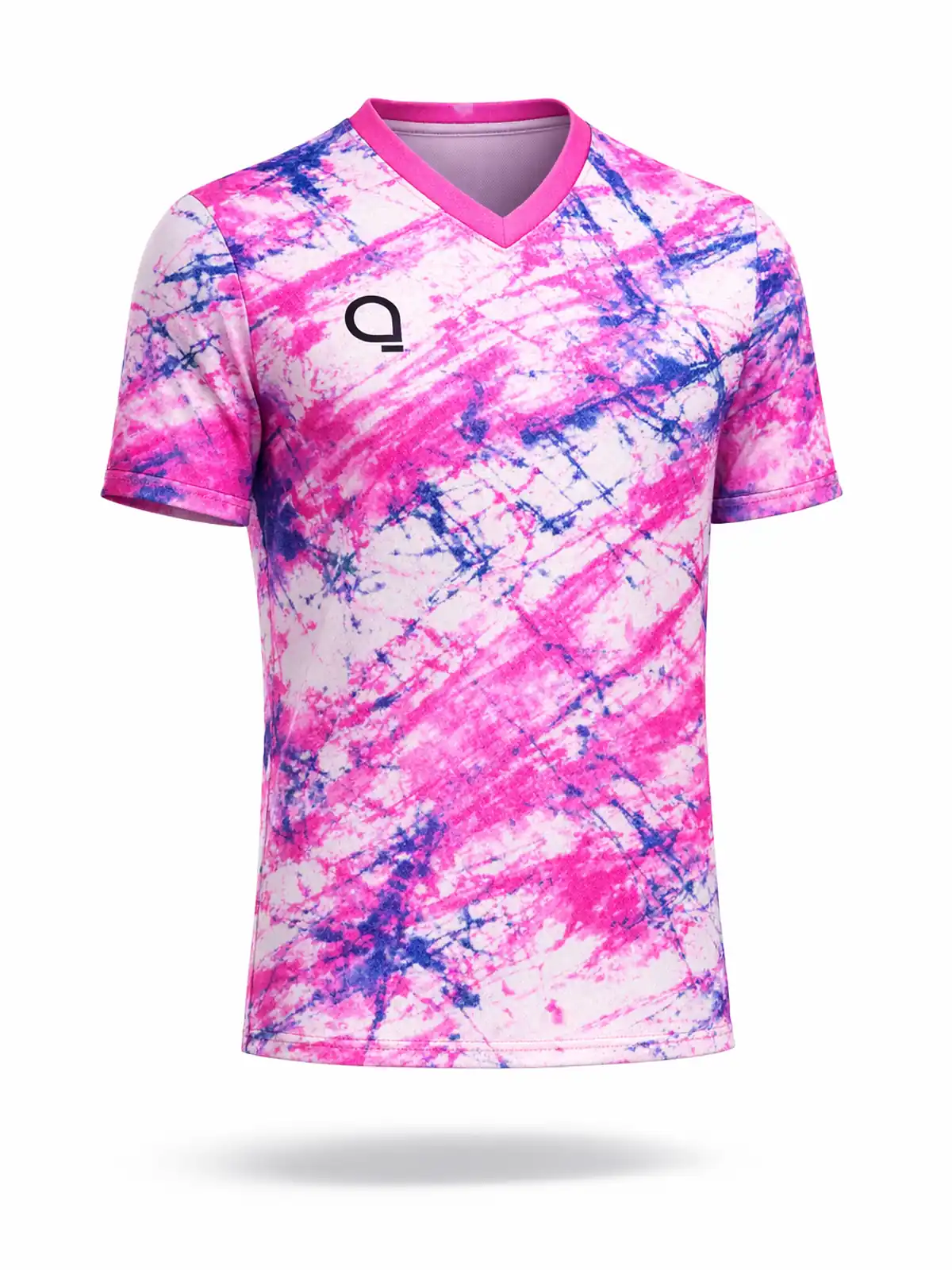 T-shirt Alpha Collar V esempio fronte personalizzato